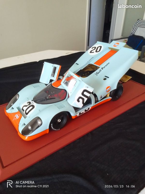 Porsche 917 radiocommandée 1/10 Joustra - Collection