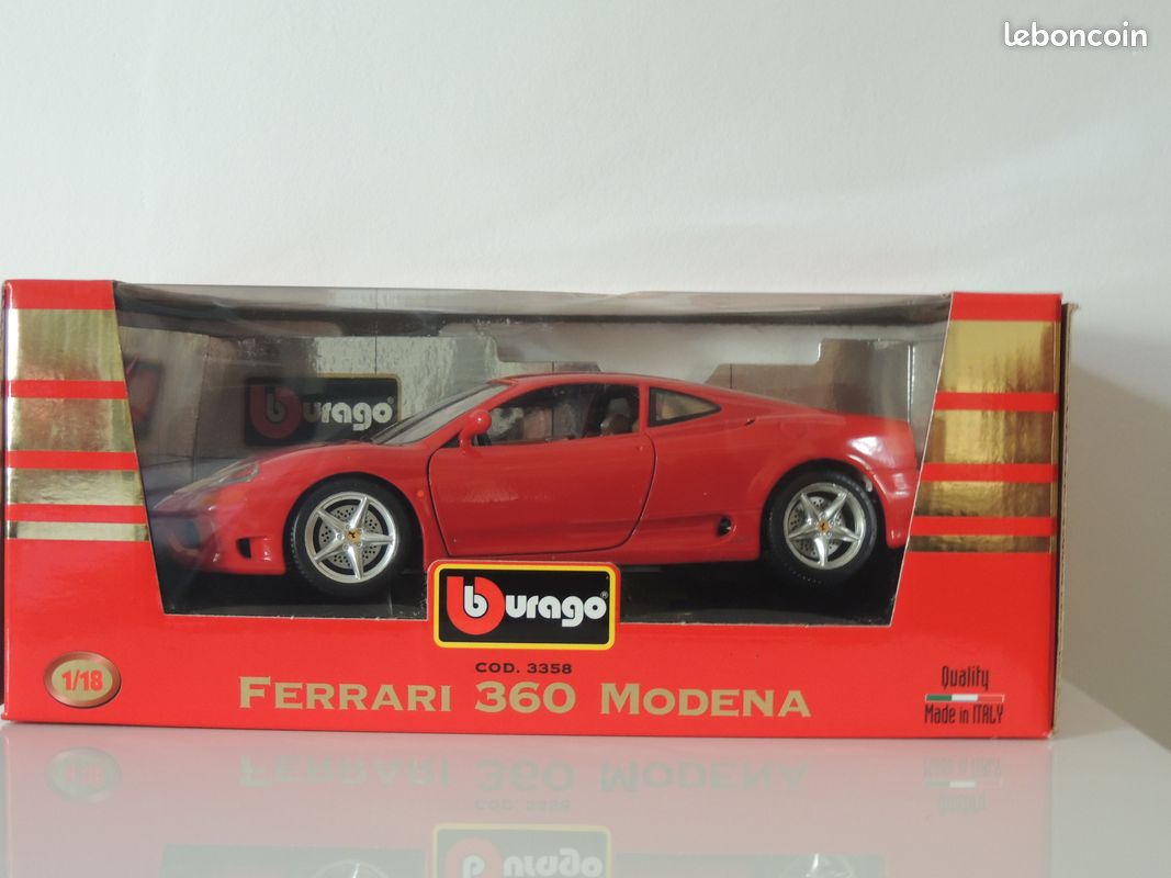 Modèles Réduits Hot Wheels 1/18 – Ferrari Rouge – Lot De Voitures De Collection