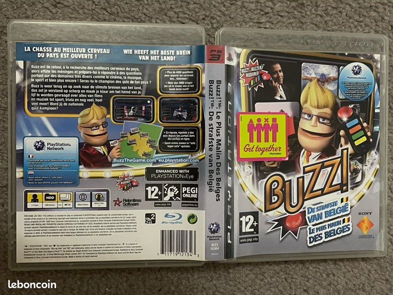 Jeu Buzz : Le Plus Malin Des Français Sur PS3 - Version PAL, Bon état
