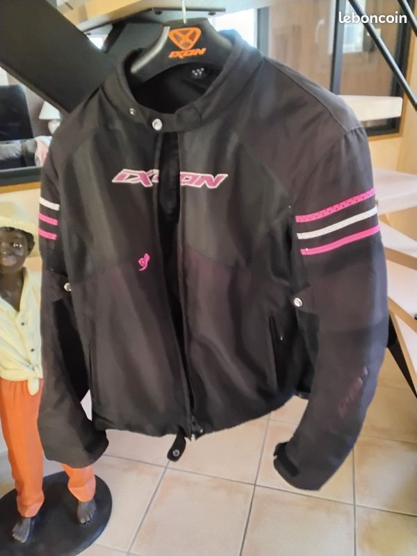 Blouson moto femme en IXON ELECTRA Taille 4XL Équipement moto