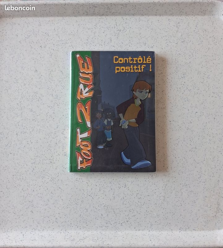Livre Foot 2 Rue Contrôlé positif (Bibliothèque Verte) (image 1)