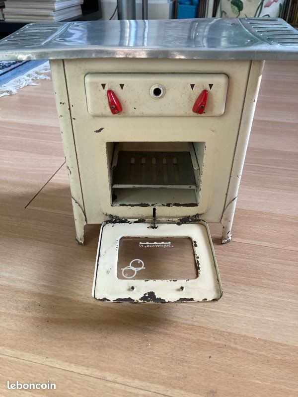 CS FRANCE CUISINIERE LA BENJAMINE GAZINIERE 110 volts années 40 /50 BON ETAT