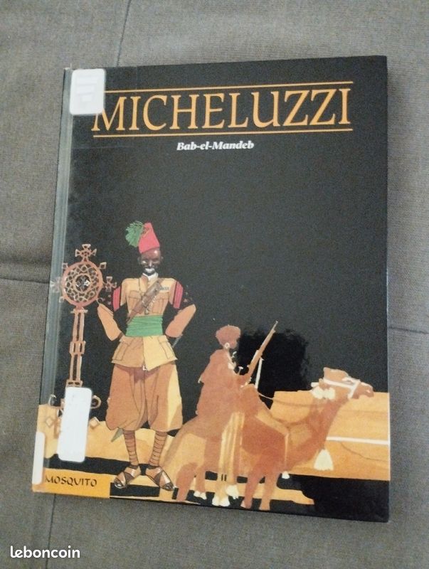 Bd bande dessinée Afrique : bab el mandeb, micheluzzi (image 1)