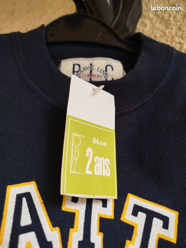 Sweat neuf avec étiquettes âge 2 ans (image 5)