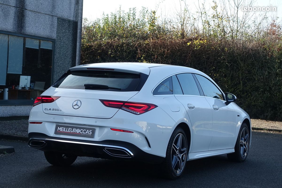 Cla Shooting Brake 250e Hybride Rechargeable EQ-Power AMG 8G-Dct Cuir sport chauffant/Grand Gps/Full LED/Caméra/Pack ambiance/1*Main/Garantie 12 mois (image 5)