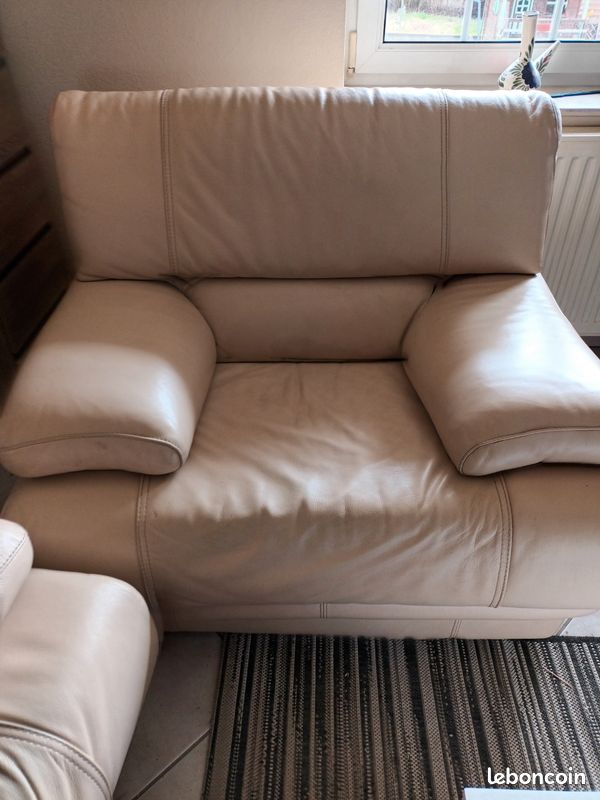 Salon en cuir (image 1)