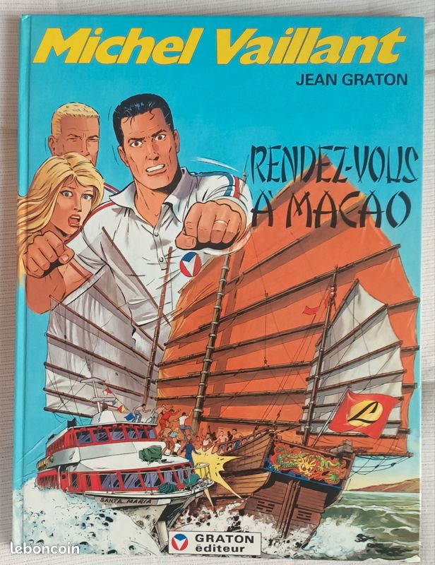 Bd michel vaillant - n°43 - Rendez vous à Macao - eo (image 1)