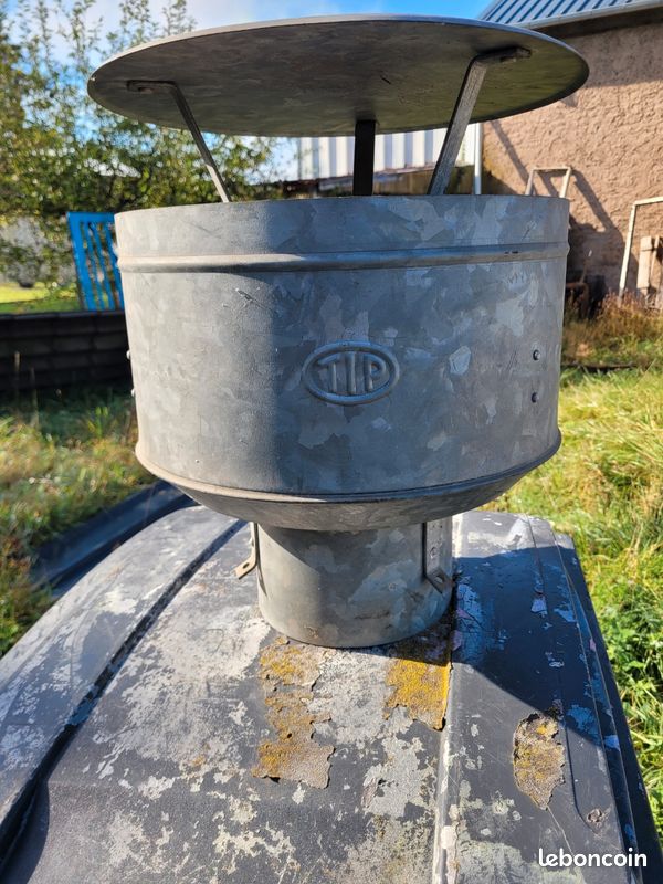 Chapeau de cheminée anti refoulement TIP neuf (image 1)