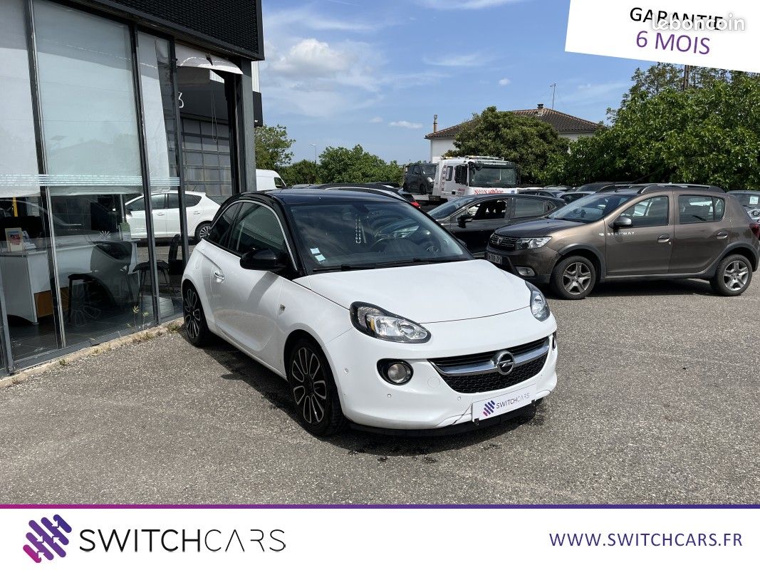 Opel Adam 1.4 87cv Essence * Glam Toit Panoramique Carplay Radars De Recul (image 4)