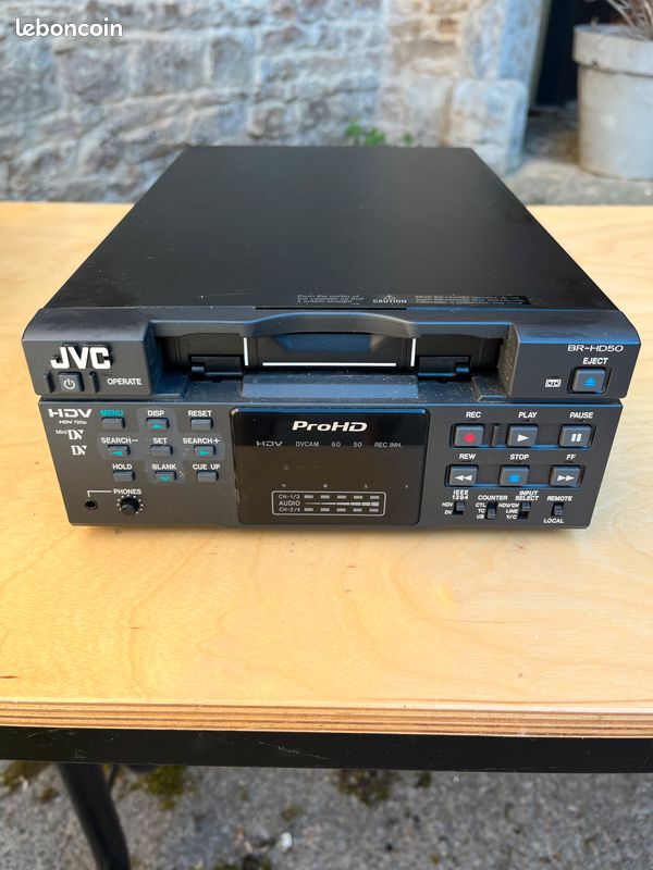 JVC BR-HD50E DV/HDV VTR Deck Photo, audio vidéo