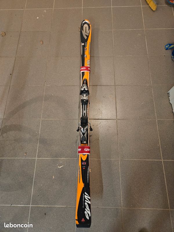 sk occason enfant SALOMON FSH talle: 131 cm = 1 mètre 31