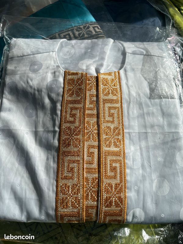 Vêtements homme deux pièces Bazin (image 2)