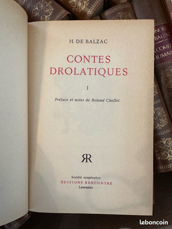 30 tomes Honoré de balzac (image 6)