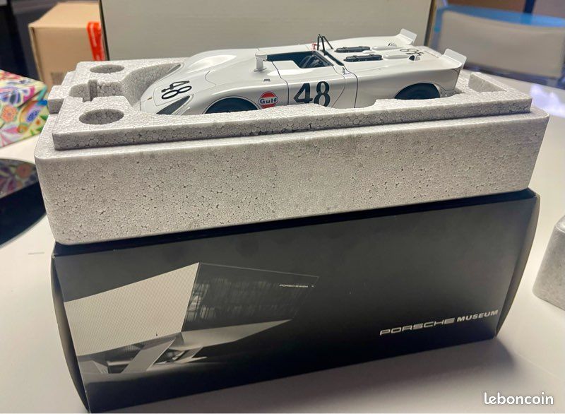 Miniature 1/18 auto art Porsche muséum Porsche 908/02 sebring 1970 Steve mcqueen N 48 (image 9)