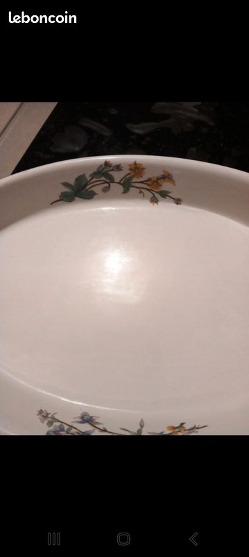 Plat à four décor fleurs (image 6)