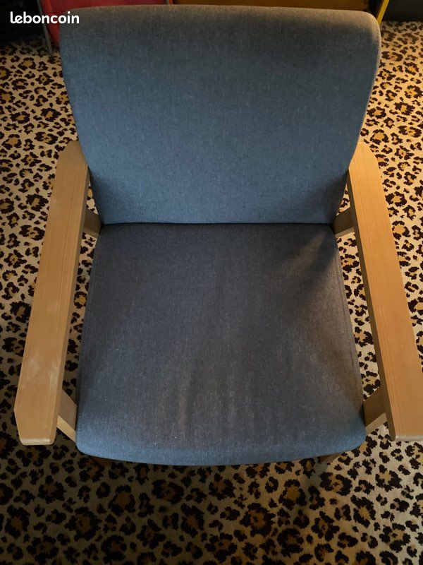 Fauteuil bois (image 1)