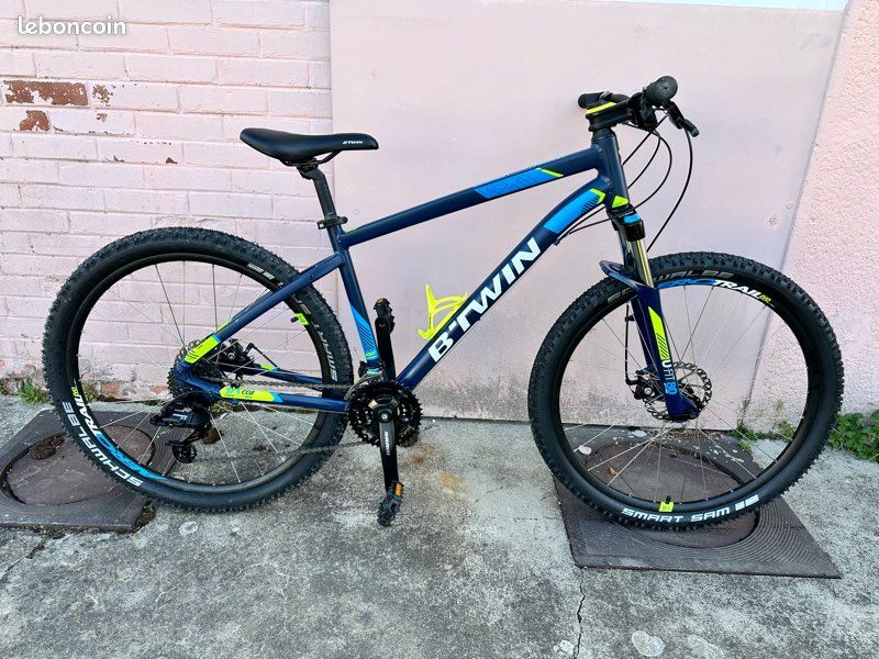 Vélo Btwin Rockrider 520 Blue Vélo Btwin Decathlon Btwin 520 Btwin