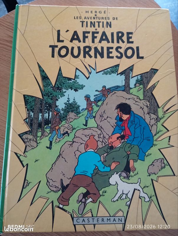 BD Tintin L'Affaire tournesol 1966 (image 1)