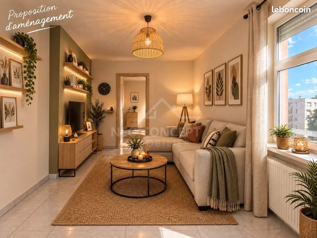 Appartement 2 pièces 43 m² · à Wissembourg · 43 m² · 107 500 €