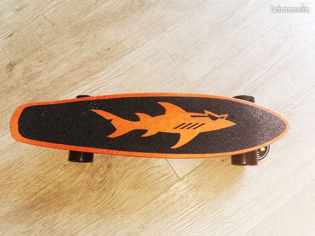 Maui And Sons Cookie Skateboard Enfant – Mini Cruiser 55x14,5 Cm – Roues PVC 60mm – ABEC 5 – Léger 1,10 Kg