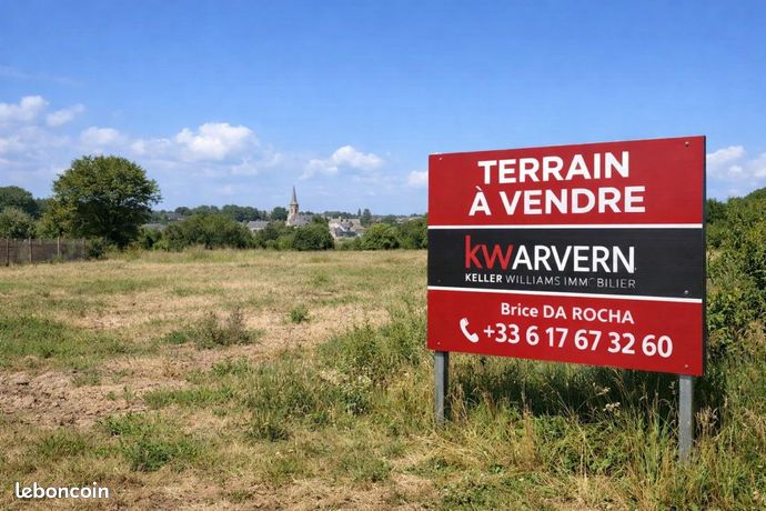 Terrain 6 640 m² Ravel