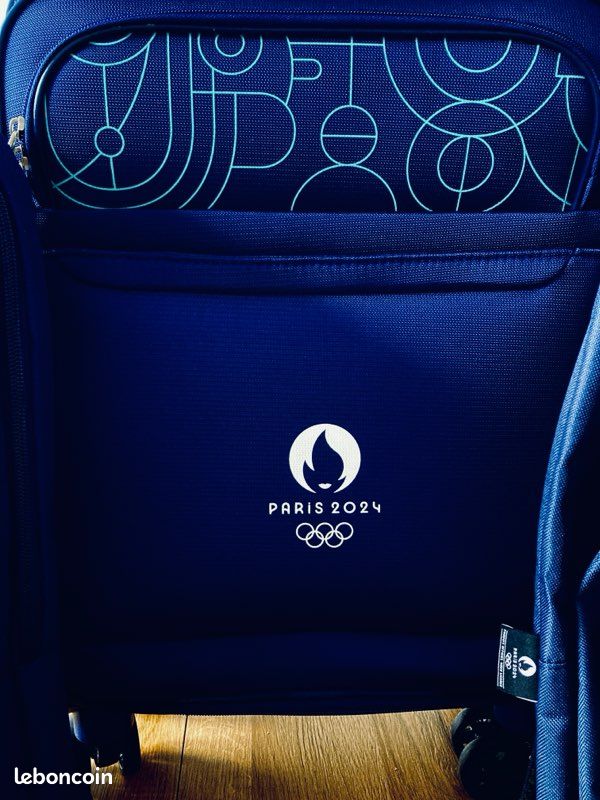 Étiquette à Bagage Officielle – Jeux Olympiques De Paris 2024 – Neuve