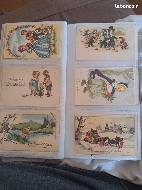 Lot 96 cartes postales (D) (image 6)