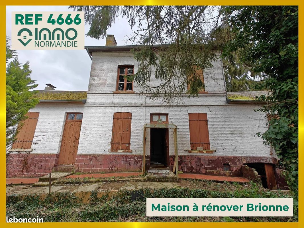 Maison 4 pièces 82 m² · à Brionne · 82 m² · 77 000 €
