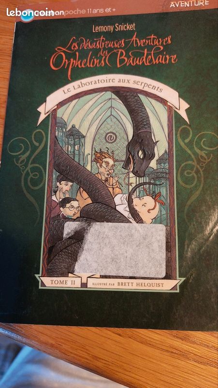 Les désastreuses aventures des orphelins de baudelaire. .tomes 1 et 2 (image 1)