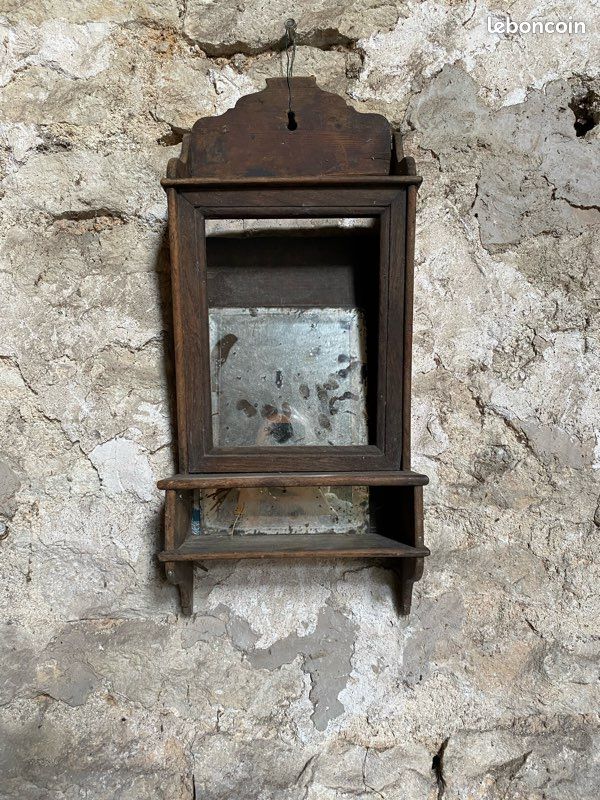 Petite étagère et son miroir (image 1)