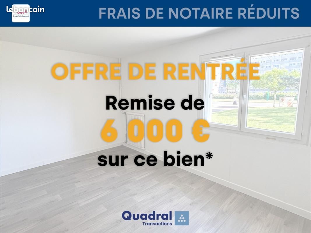 Appartement 3 pièces 71 m² · à Bihorel · 71 m² · 54 500 €