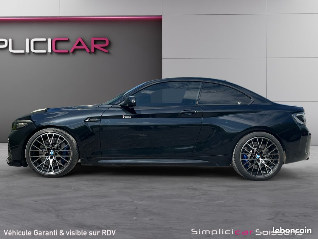 BMW M2 COMPETITION 410ch DKG7 Suivi Caméra AR Sièges chauff Immat FR Garantie 12 Mois (image 5)