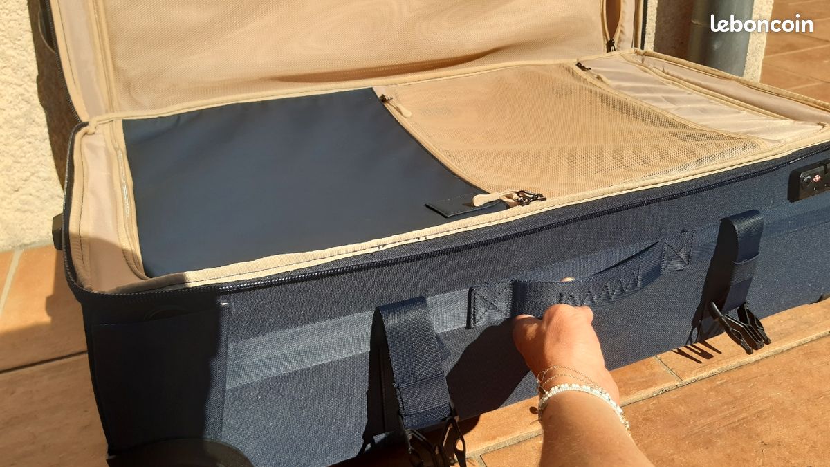 GRANDE VALISE, 111L, multipoches, portage 3-en-1, marque française (image 5)