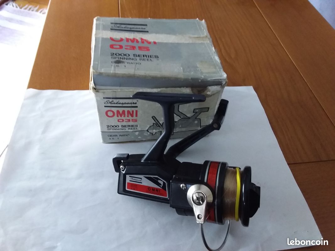 Moulinet de pêche toupie SHAKESPEARE OMNI 050 série 2000 ratio 4 6 1 | eBay