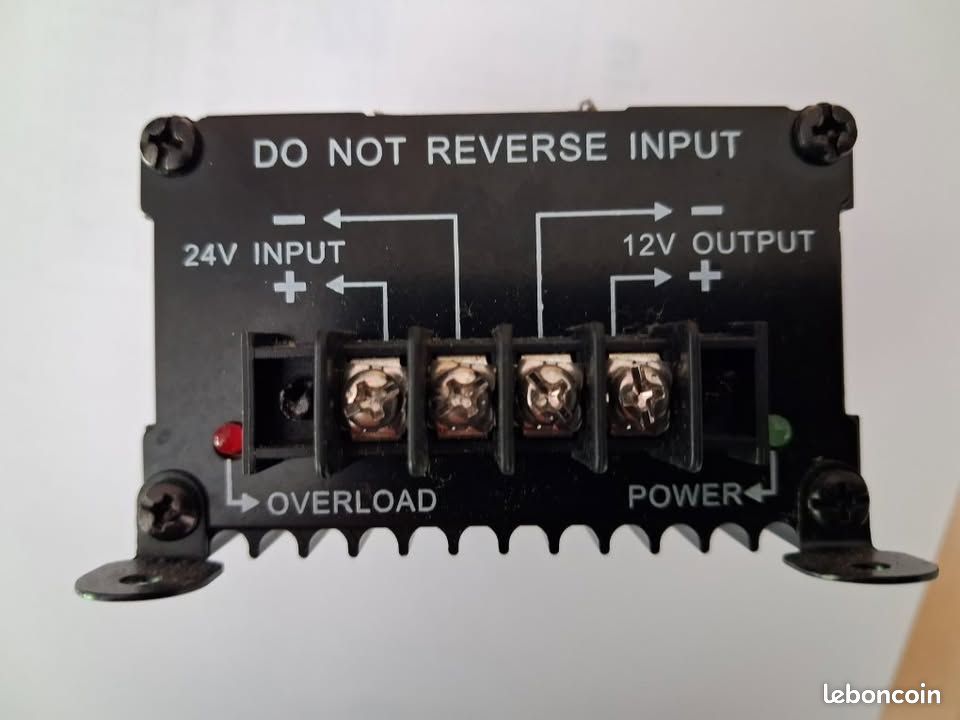 Convertisseur HQ-CONV.DC10A 24V vers 12V (image 1)