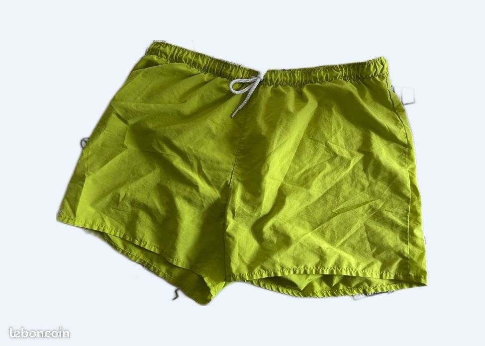 Jaune Fluo Homme Short De Bain Vert Fluo MAILLOT DE BAIN HOMME