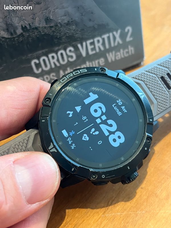 COROS Vertix 2 Obsidian - Montre GPS (image 4)