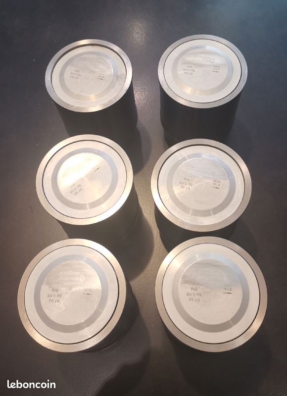 Jeu De 8 Coussinets De Ligne D'arbre Pour Peugeot 504/604/505/Tagora V6 - Pièce Collection