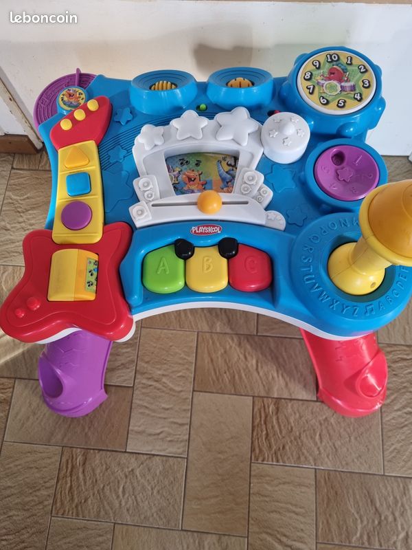 Toy Playskool Table Playskool Rocktivity Sit To Stand Music Skool