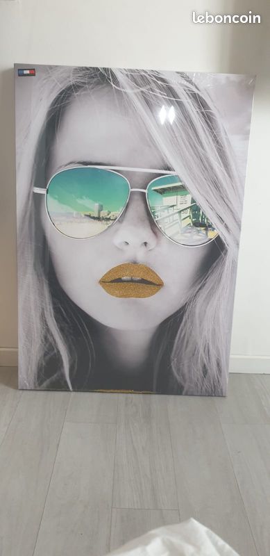 Affiche toile déco 100x70 cm (image 1)