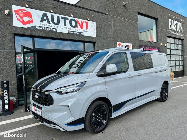 đ 56 950 FORD TRANSIT CUSTOM Sport 170 BVA8 â CABINE MODULABLE 2 Ă 7 PLACES â TVA RĂCUPĂRABLE â DISPONIBLE (image 1)