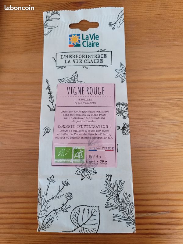 Tisane vigne rouge AB (image 1)