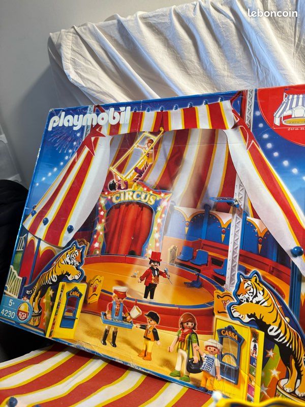 Pièce Playmobil 4230 - Gradins De Séparation Pour Le Grand Cirque - Occasion Bon état