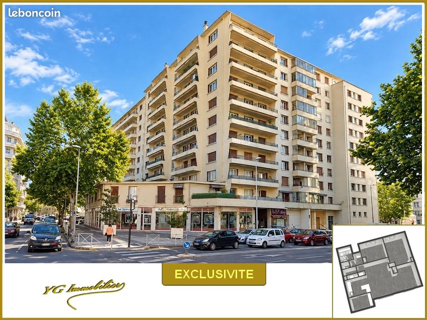 Appartement 4 pièces 67 m² · à Toulon · 66,6 m² · 168 000 €