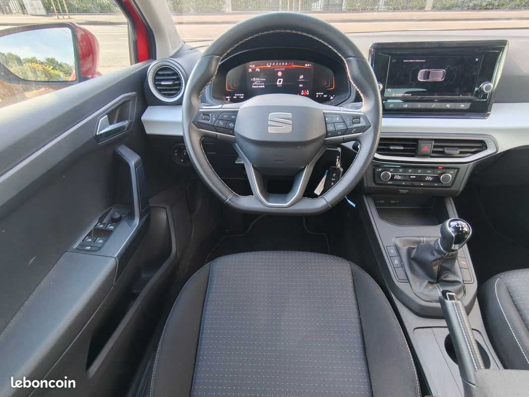 SEAT IBIZA 1.0 TSI 115 CH COPA / GARANTIE SEAT / CARPLAY / CAMERA / FRONT ASSIST / PACKS / START-STOp (image 18)