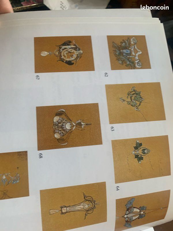 Catalogue d’inventaire des dessins originaux de rené lalique (image 5)
