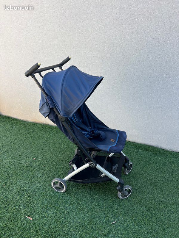 Poussette Pliable Pockit+ All City Bleue (image 1)