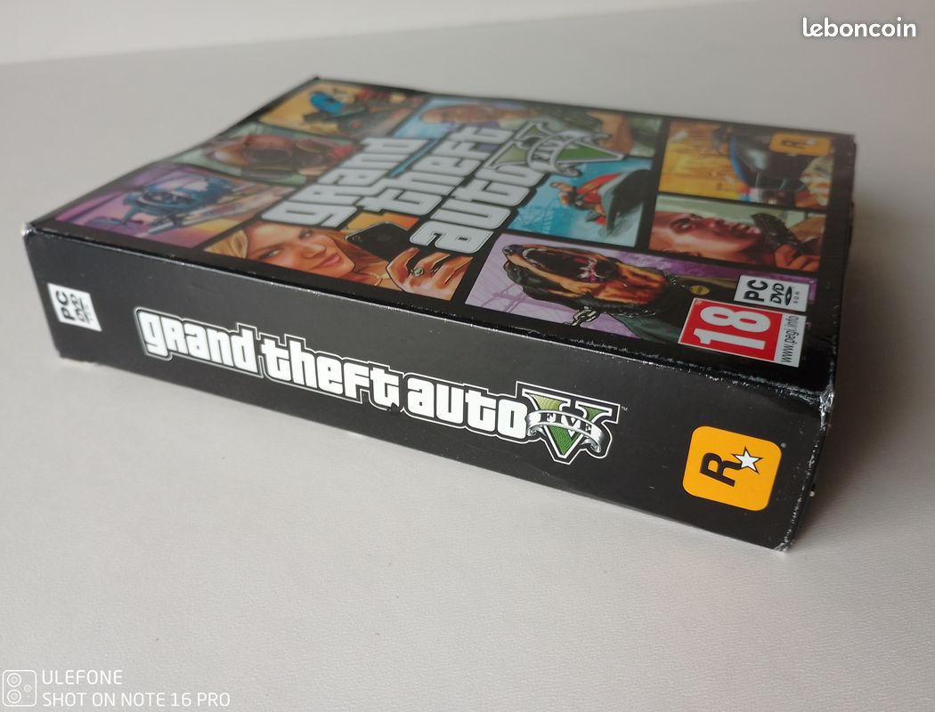 Coffret Collector GTA V – Grand Theft Auto V PC, Version Française, Neuf