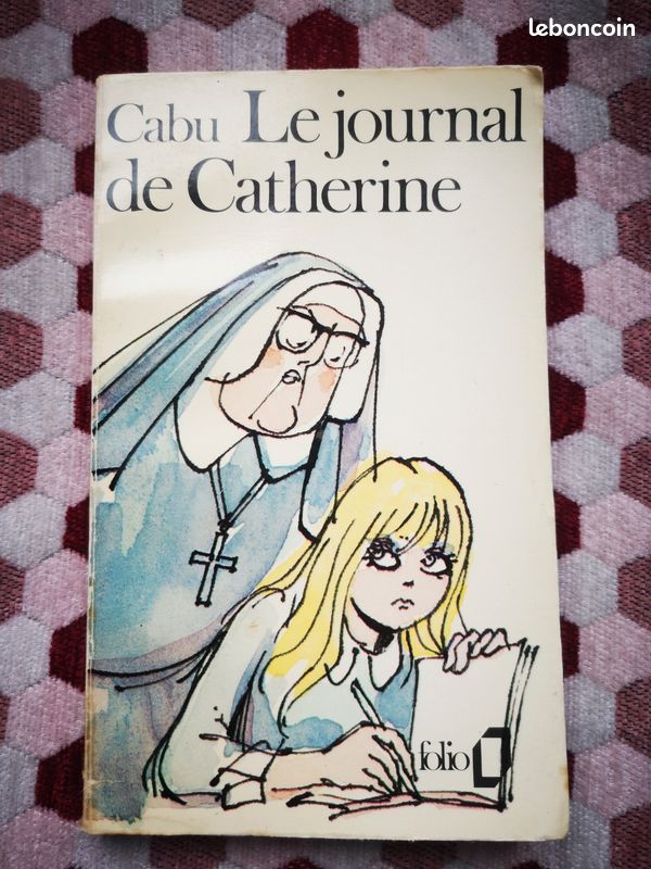 Cabu Le journal de Catherine Poche Folio 1970 (image 1)