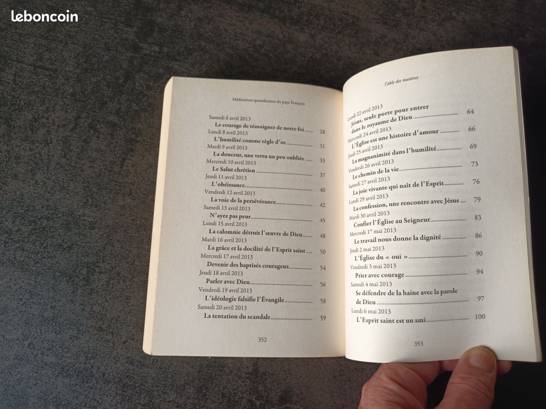 2 livres Pape François (image 17)